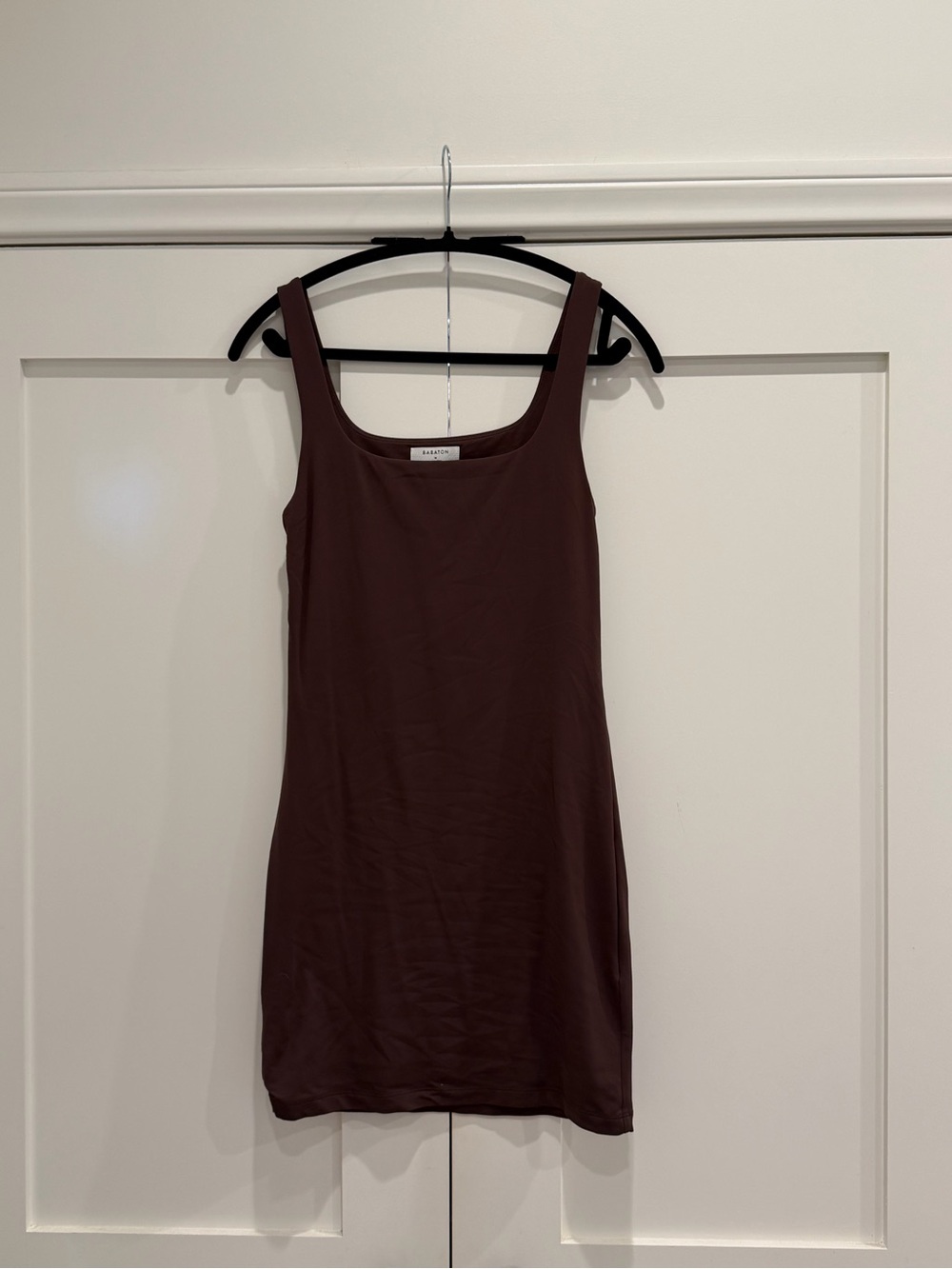 Aritzia Chocolate Brown Scoop Neck Tank